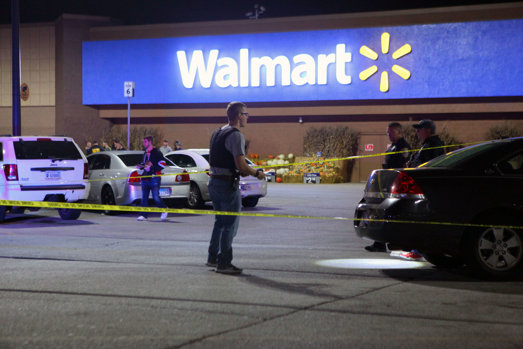 Shooting at Walmart - parking lot